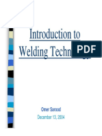 Welding Technology - Intro & Basic Definitions