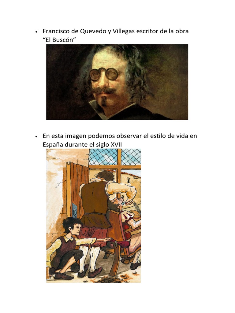 Francisco de Quevedo y Villegas Escritor de La Obra 