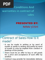 Condition and Warranties-3