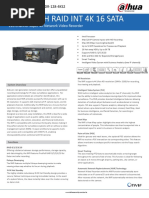 Datasheet DHI-NVR6A16DR-128-4KS2 IVS v001 006