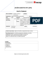 Evaluación Higiene 