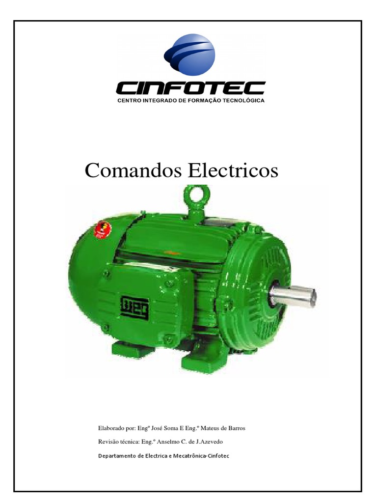 Apostila de Comandos Electricos | PDF | Motor elétrico | Potência (Física)