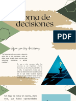 Toma de Decisiones