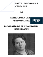 Moguel Castillo Roxanna Carolina 4A Estructura de La Personalidad Biografía de Frieda Fromm Reichmann