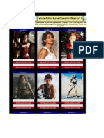 Female Action Heros Quiz