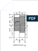 Tampak Atas Atap: SKALA 1: 100
