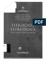 Litigación Estratégica (Directo, Contraexamen, Objeciones) Pp. 168-243