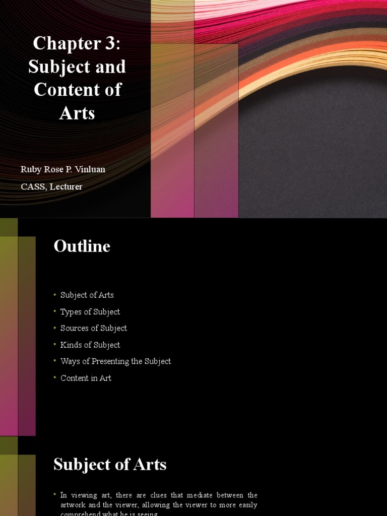 Humanities Chapter 3 PDF Abstract Art Paintings