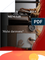 MATERI SEMUA BISA MENULIS