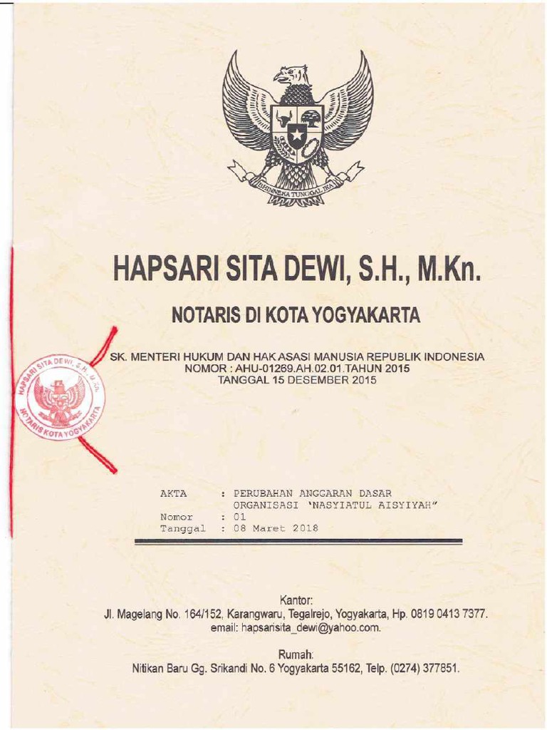 Akta Perubahan PPNA 2018 (2) - Compressed | PDF