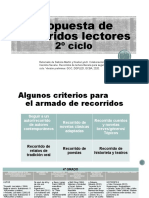 Propuesta de Recorridos Lectores-2ºciclo