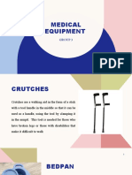 Medical Equipment Group 3