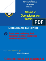 3ro - S2 - Operaciones Con Fracciones