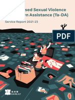 Image-Based Sexual Violence Take-Down Assistance (Ta-DA) Service Report 2021-23