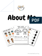 About Me Printable Set 2