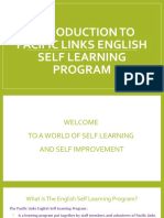 Introduction To Pacific Links English Self Learning Program