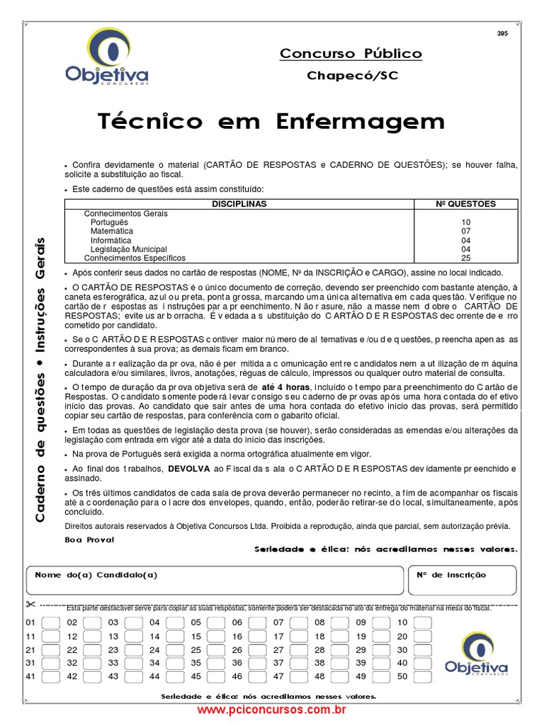 Tecnico em Enfermagem | PDF