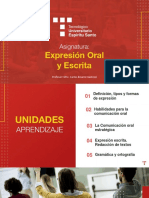 Unidad 1 Expresion Oral