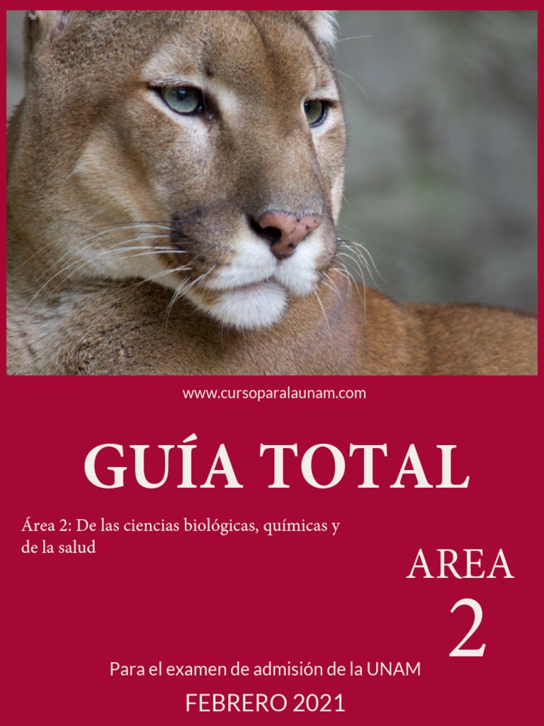 Guia Total Area 2 Unam Febrero 2021 Awndee, PDF, Predicado (Gramática)