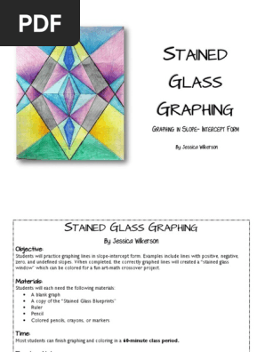 8 Stained Glass Project