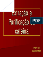 10 - Extração e Purificação Da Cafeína