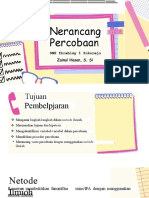 Nerancang Percobaan