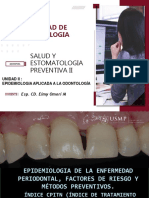 Sesion Teoría Epidemiologia de La Enfermedad Periodontal-Salud Ii