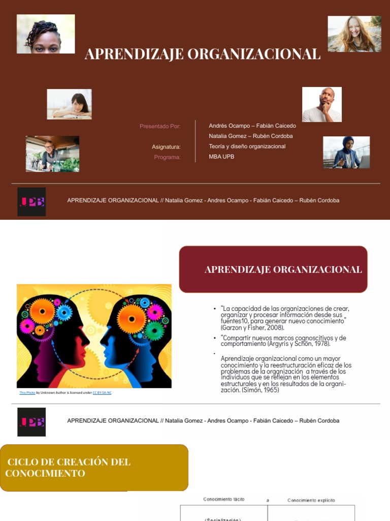 Aprendizaje Organizacional Efectivo | PDF | Aprendizaje | Teoría de la ...