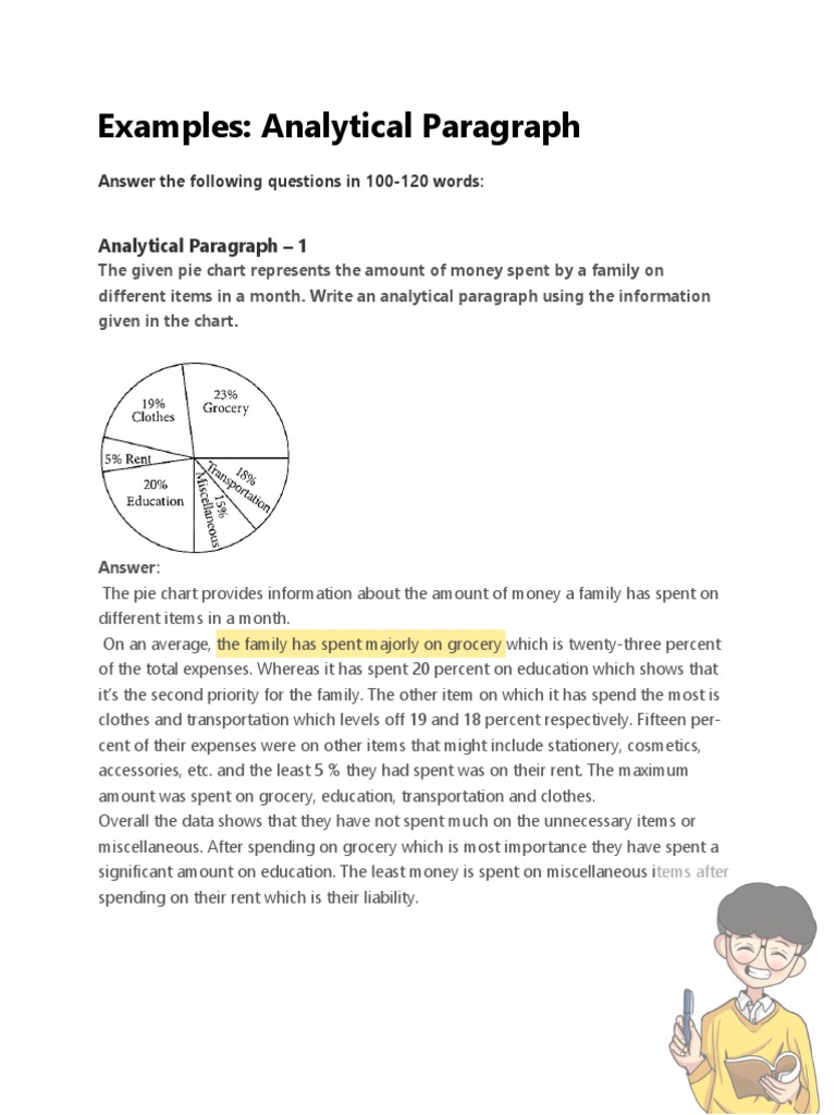 Analytical Paragraph Writing For Class 10