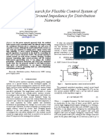 Pesquisa de Tecnologia para Sistema de Controle Flexível de Impedância de Aterramento de Ponto Neutro para Redes de Distribuição