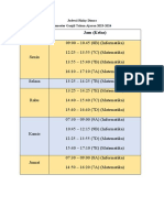 Jadwal Rizky Dimas 2324