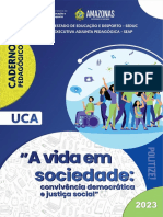 UCA - Caderno Pedagógico - A Vida em Sociedade - Convivência Democrática e Justiça Social - 20-01