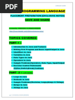 Ava Identifiers, Variables, Datatype, Operators, Control Statement