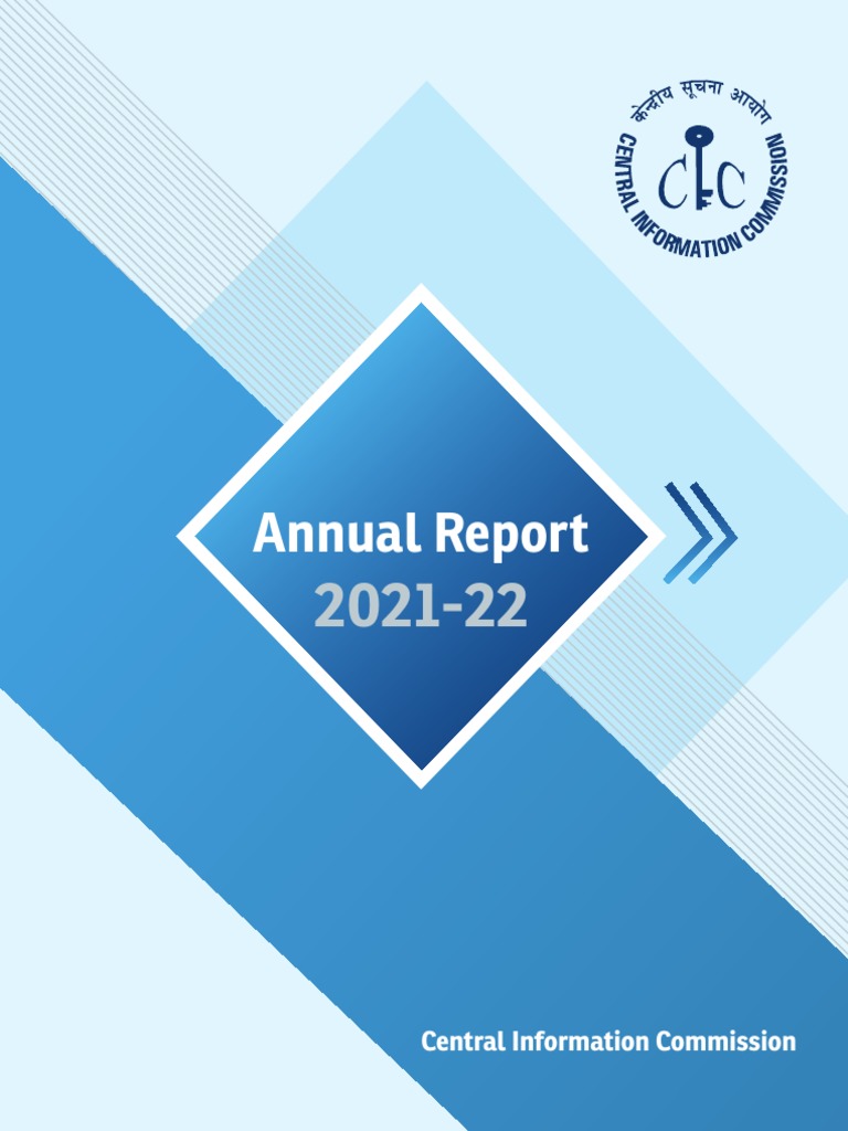 CIC Annual Report 2021-22 Summary | PDF | Finance & Money Management ...
