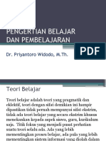 Pengertian Belajar