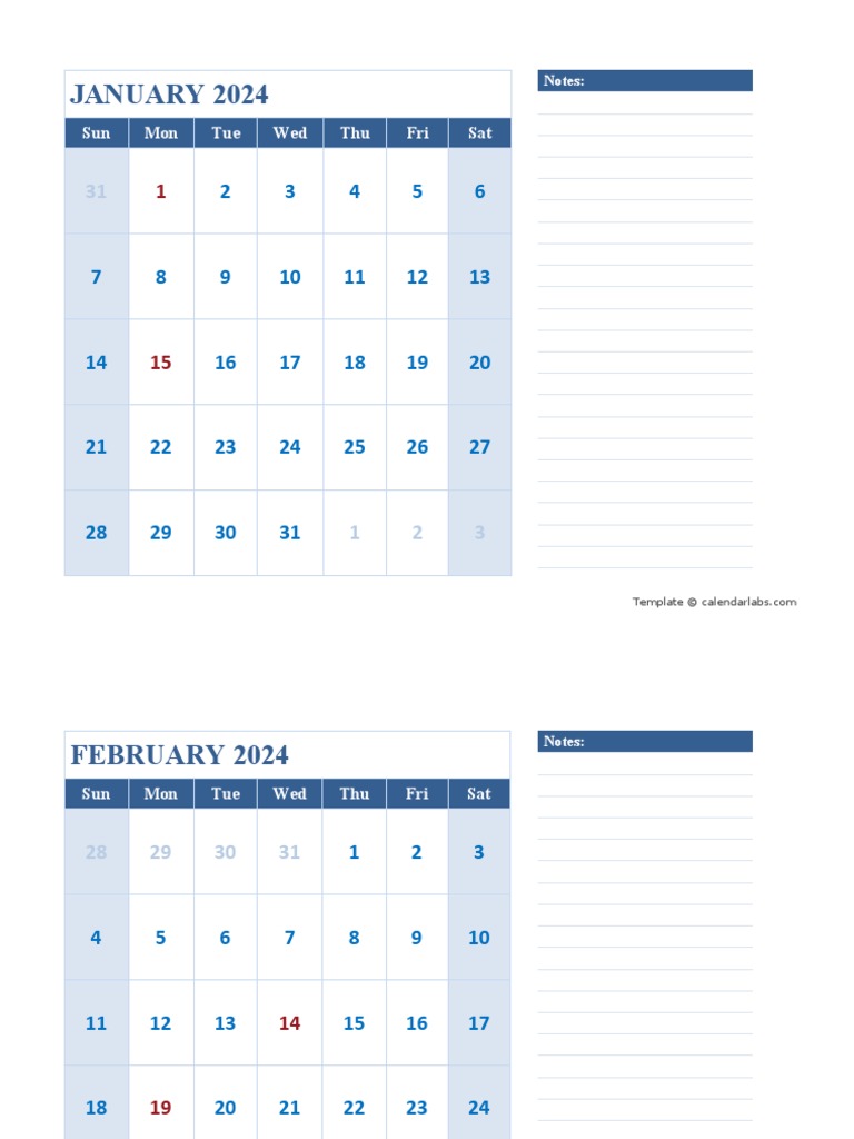 2024 Monthly Calendar Landscape 04 PDF