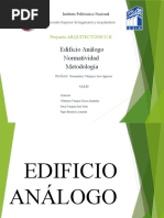 Edificio Análogo y Normatividad