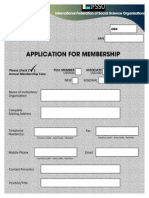 IFSSO Application Form