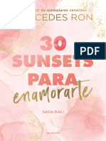 30 Sunsets para Enamorarte - Mercedes Ron