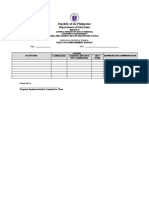 Be Form 6 - Daily Accomplishment Report