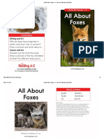 All About Foxes (Level D)