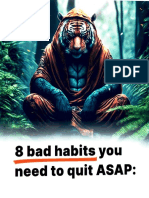8 Bad Habits You: Need Asap