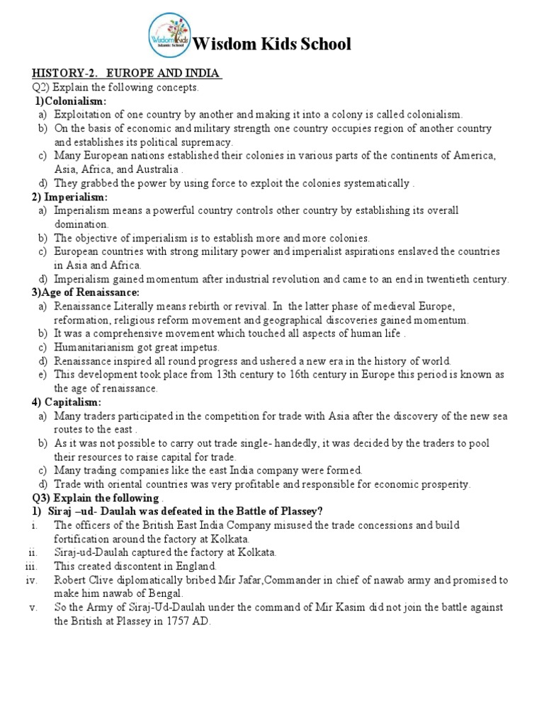 8th History and Civics PDF