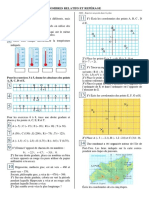 X 5-6-1 Nombres Relatifs Et Reperage