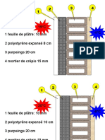 Etude d'1 paroi (exercices)