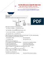 TỔNG ÔN LÍ THUYẾT THPT QUỐC GIA