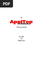 Download PLSQL for Beginners - Training Guide by api-3715433 SN6639358 doc pdf