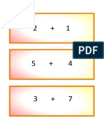 Flashcards For Numeracy in Math