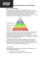 Teoria de La Motivacion Humana