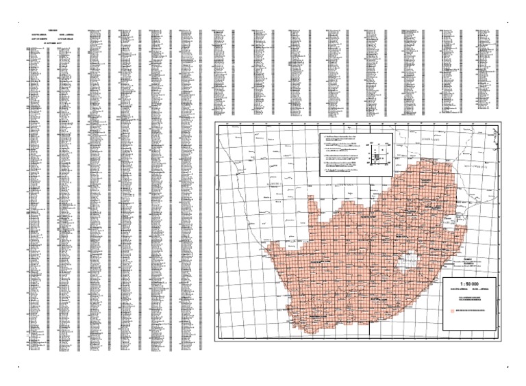 Geographic Data of South African Locations | PDF